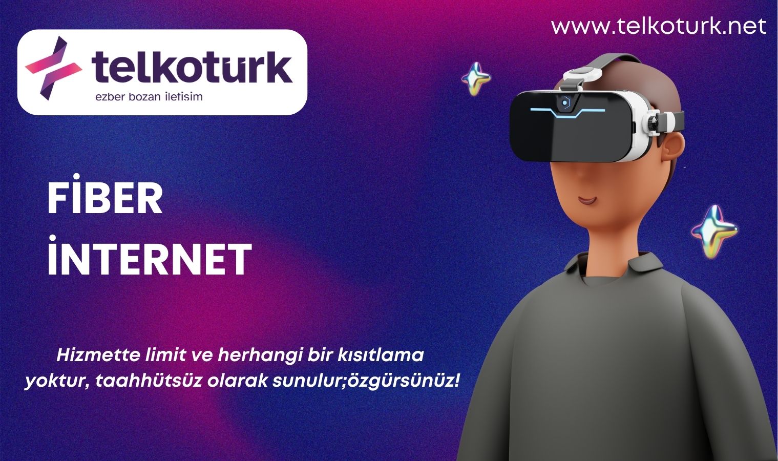 Fiber İnternet - Telkotürk - Telkoturknet com