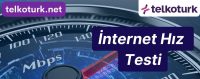 İnternet Hız Testi - Telkoturk net
