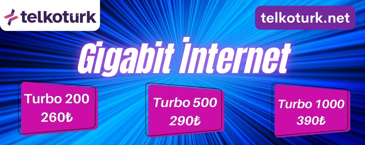 Gigabit İnternet - İstanbul Telkotürk - Telkoturk net