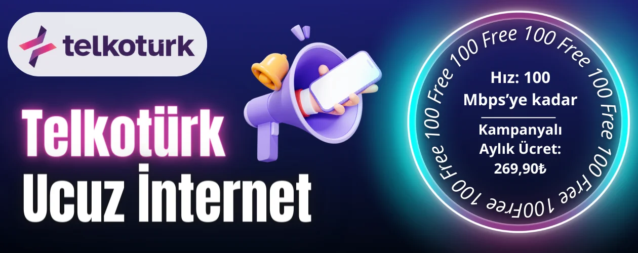 Telkotürk Ucuz İnternet - İnternet Kampanyaları - Tarifeleri - Telkoturk net